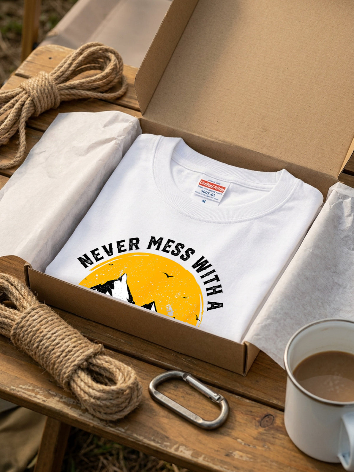 Never Mess With A Hiker We Know Places Funny T-Shirt