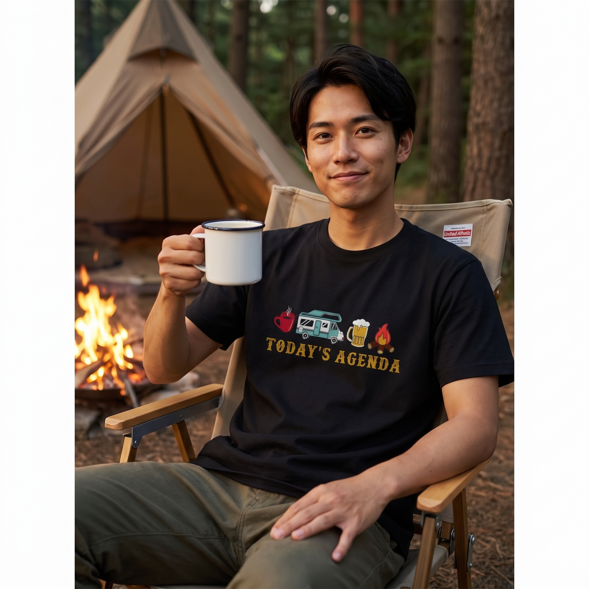 Life Is Better At The Campfire Vintage T-Shirt