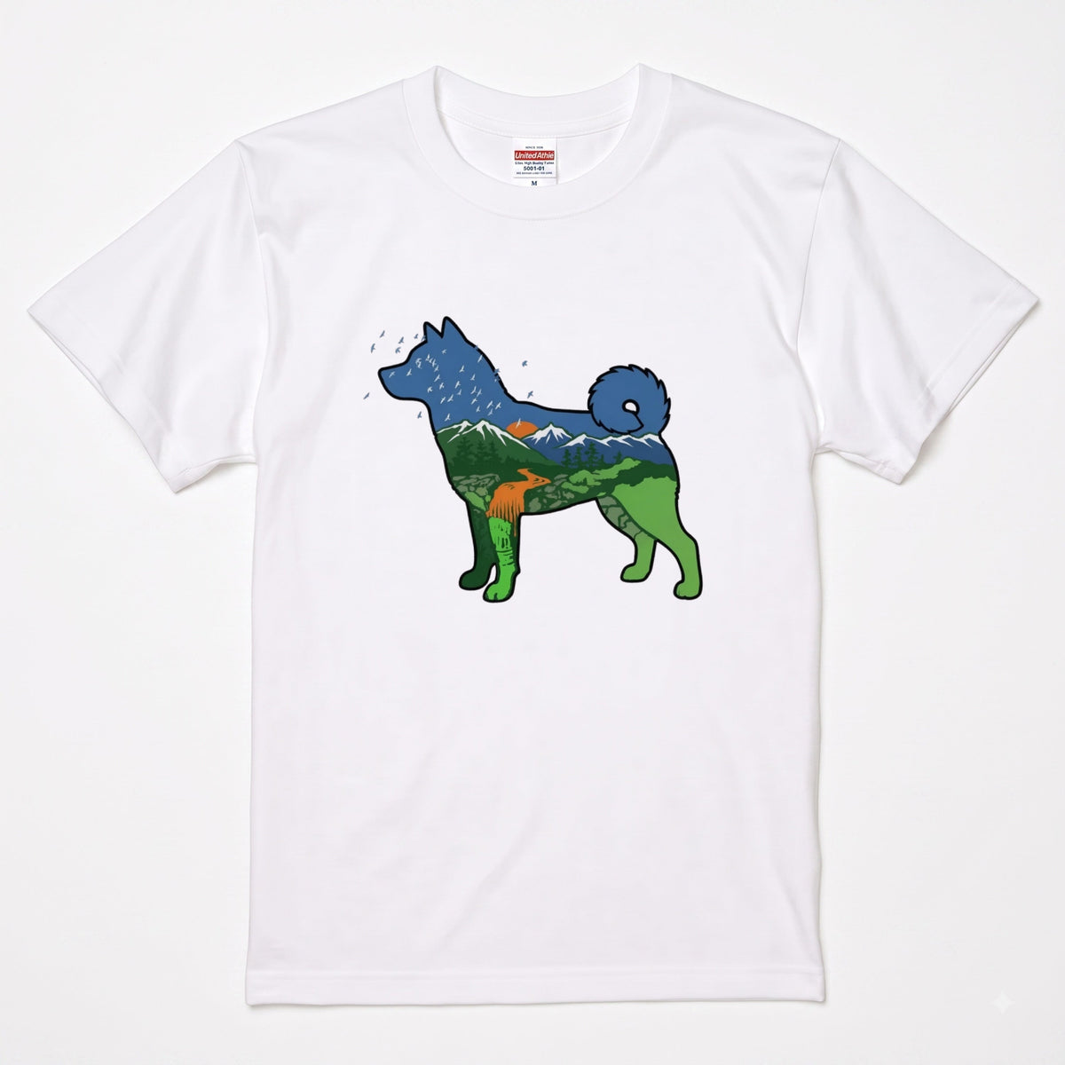 犬好き・キャンプ愛好者必見！柴犬デザインTシャツ | CAMPMODE