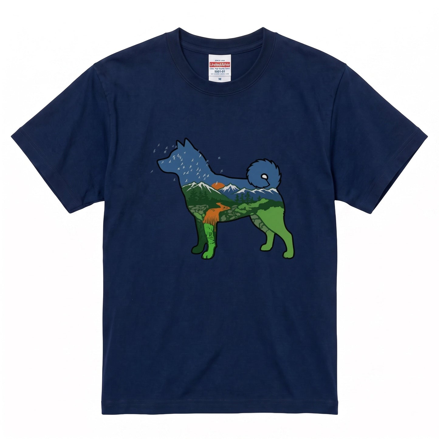 犬好き・キャンプ愛好者必見！柴犬デザインTシャツ | CAMPMODE