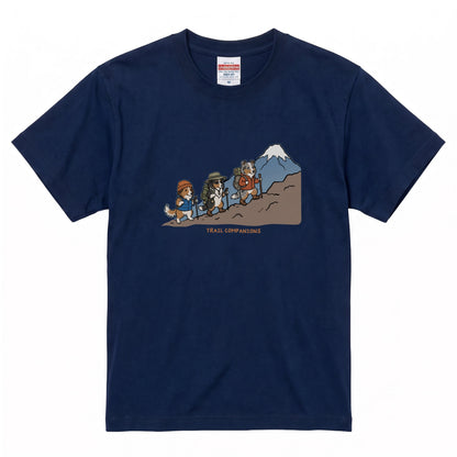 TRAIL COMPANIONS 登山犬Tシャツ