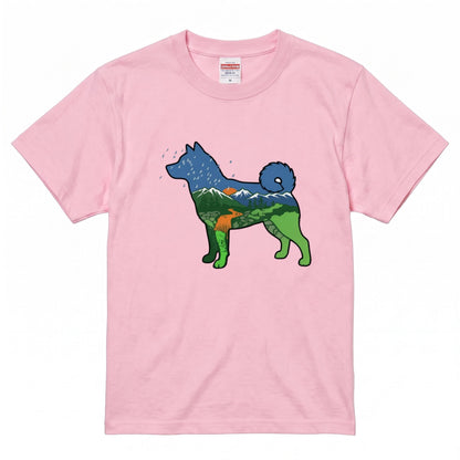 犬好き・キャンプ愛好者必見！柴犬デザインTシャツ | CAMPMODE