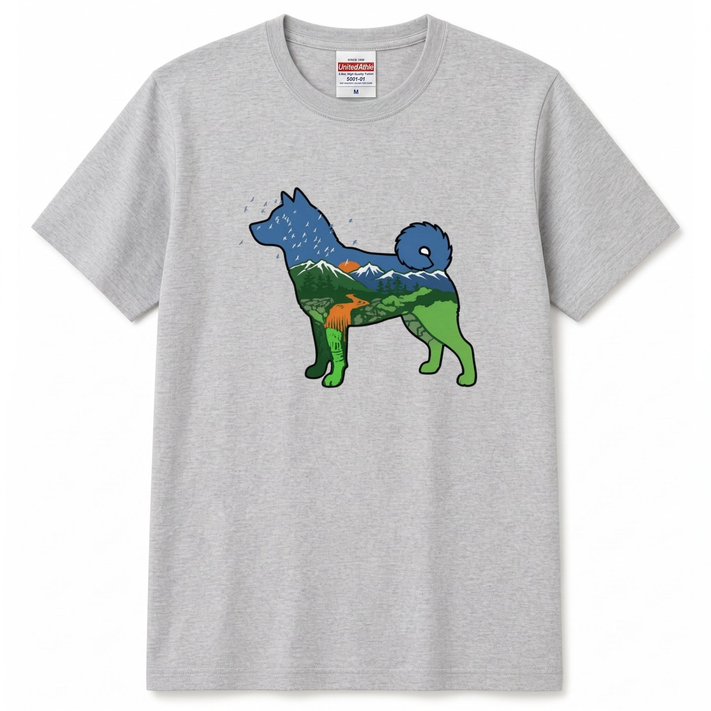 犬好き・キャンプ愛好者必見！柴犬デザインTシャツ | CAMPMODE