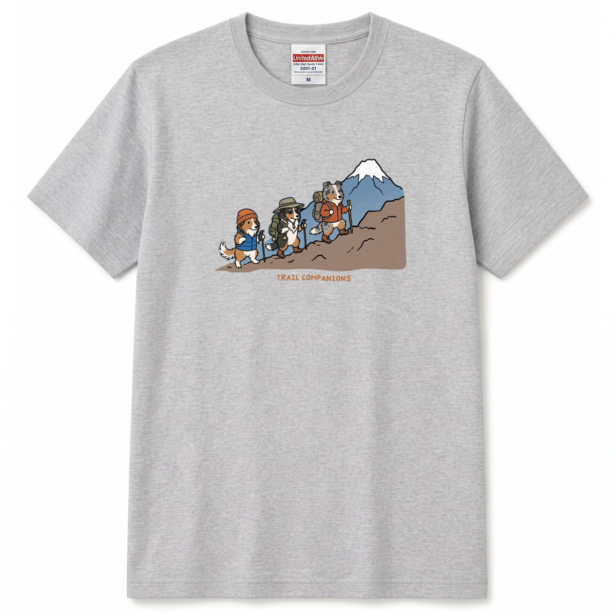 TRAIL COMPANIONS 登山犬Tシャツ