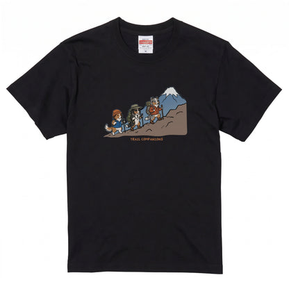 TRAIL COMPANIONS 登山犬Tシャツ
