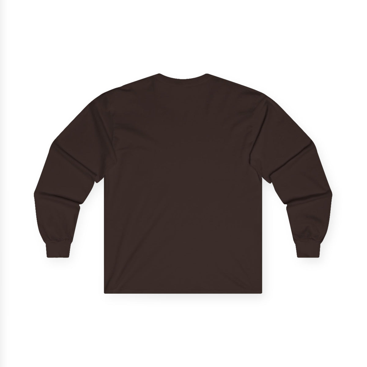 Bulldog Camp Club Campfire Coffee Back Print Long Sleeve T-Shirt