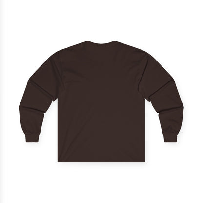 Bulldog Camp Club Campfire Coffee Back Print Long Sleeve T-Shirt