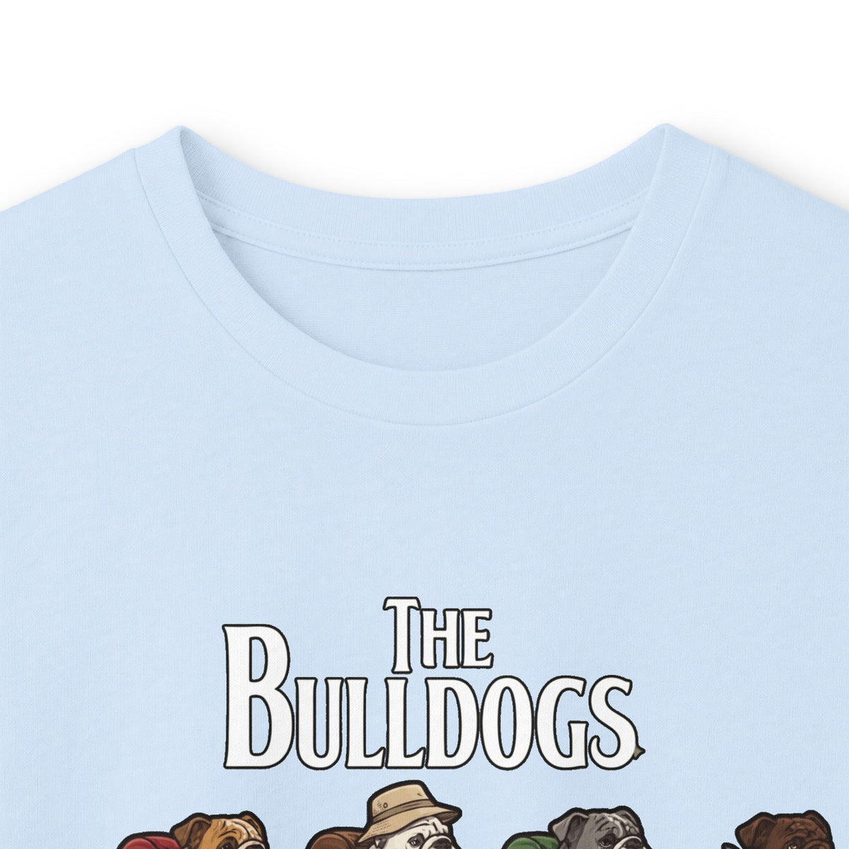 Bulldog Camp Club Campfire Coffee Back Print Long Sleeve T-Shirt