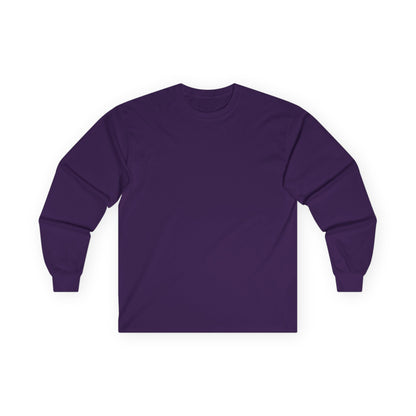 Bulldog Camp Club Campfire Coffee Back Print Long Sleeve T-Shirt