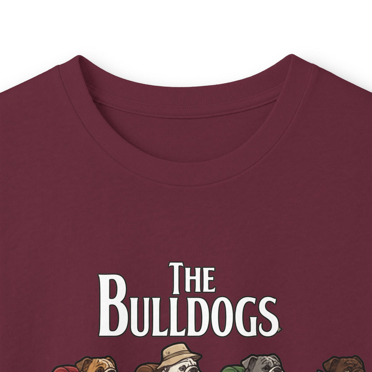 Bulldog Camp Club Campfire Coffee Back Print Long Sleeve T-Shirt