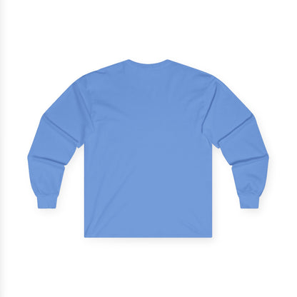 Bulldog Camp Club Campfire Coffee Back Print Long Sleeve T-Shirt