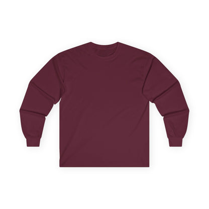 Bulldog Camp Club Campfire Coffee Back Print Long Sleeve T-Shirt