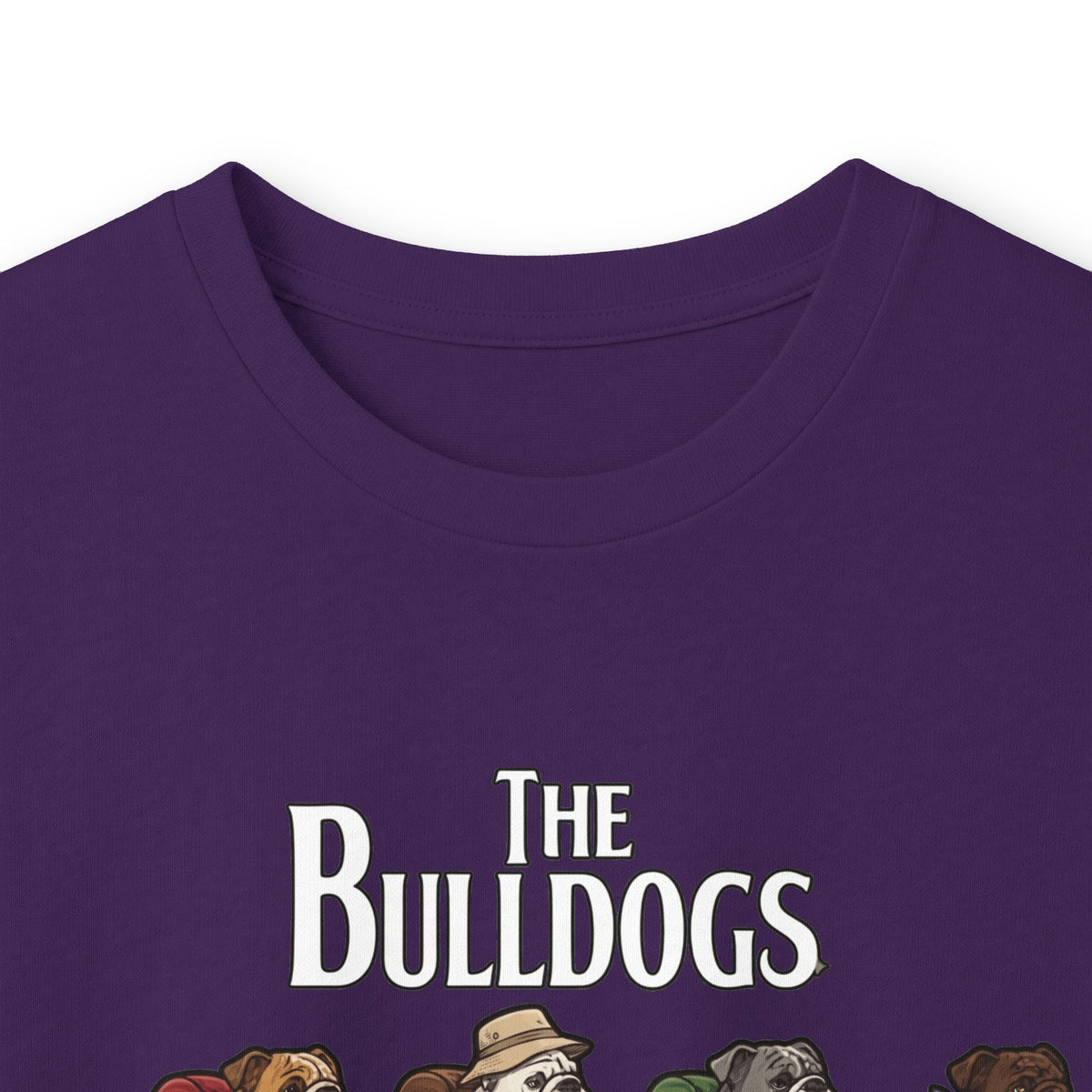 Bulldog Camp Club Campfire Coffee Back Print Long Sleeve T-Shirt