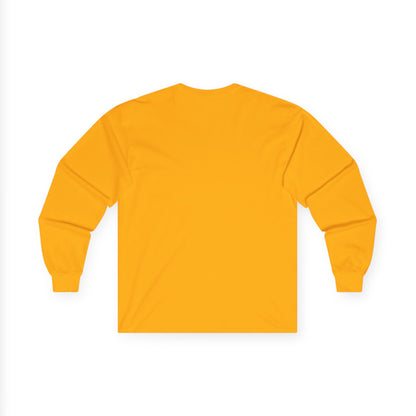 Bulldog Camp Club Campfire Coffee Back Print Long Sleeve T-Shirt