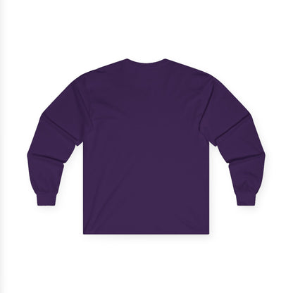 Bulldog Camp Club Campfire Coffee Back Print Long Sleeve T-Shirt