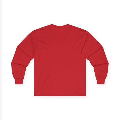 Bulldog Camp Club Campfire Coffee Back Print Long Sleeve T-Shirt