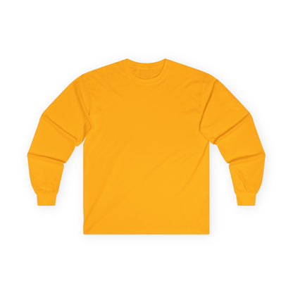 Bulldog Camp Club Campfire Coffee Back Print Long Sleeve T-Shirt