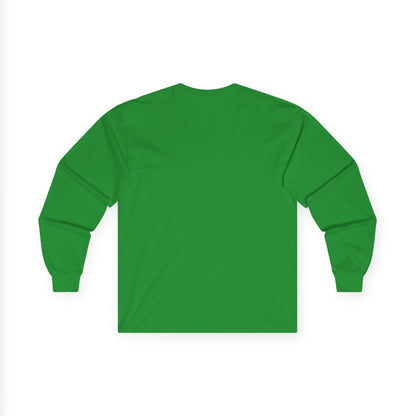 Bulldog Camp Club Campfire Coffee Back Print Long Sleeve T-Shirt