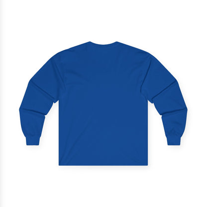 Bulldog Camp Club Campfire Coffee Back Print Long Sleeve T-Shirt