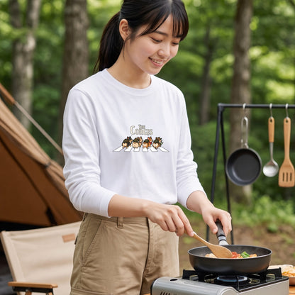 THE CORGIS コーギー横断歩道 長袖Tシャツ