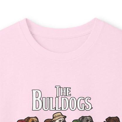Bulldog Camp Club Campfire Coffee Back Print Long Sleeve T-Shirt