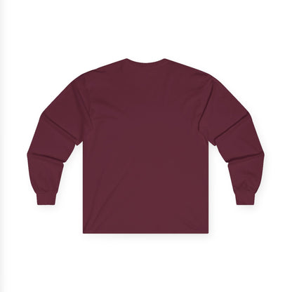 Bulldog Camp Club Campfire Coffee Back Print Long Sleeve T-Shirt