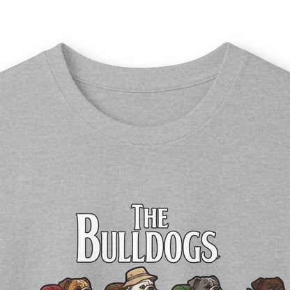 Bulldog Camp Club Campfire Coffee Back Print Long Sleeve T-Shirt