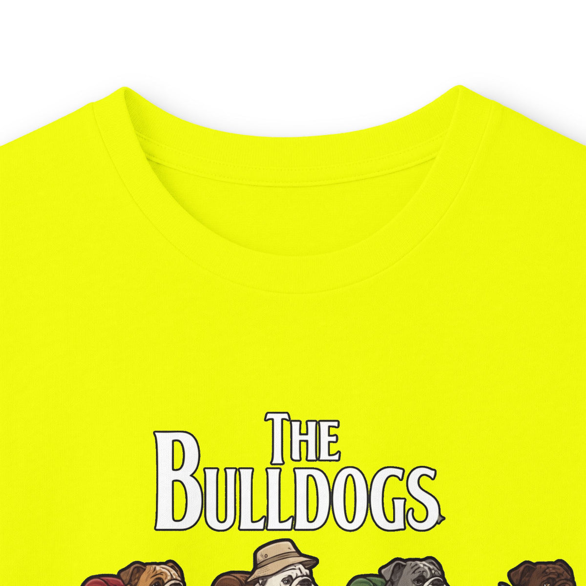 Bulldog Camp Club Campfire Coffee Back Print Long Sleeve T-Shirt