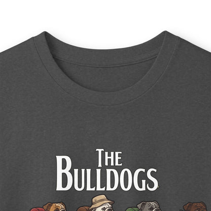Bulldog Camp Club Campfire Coffee Back Print Long Sleeve T-Shirt