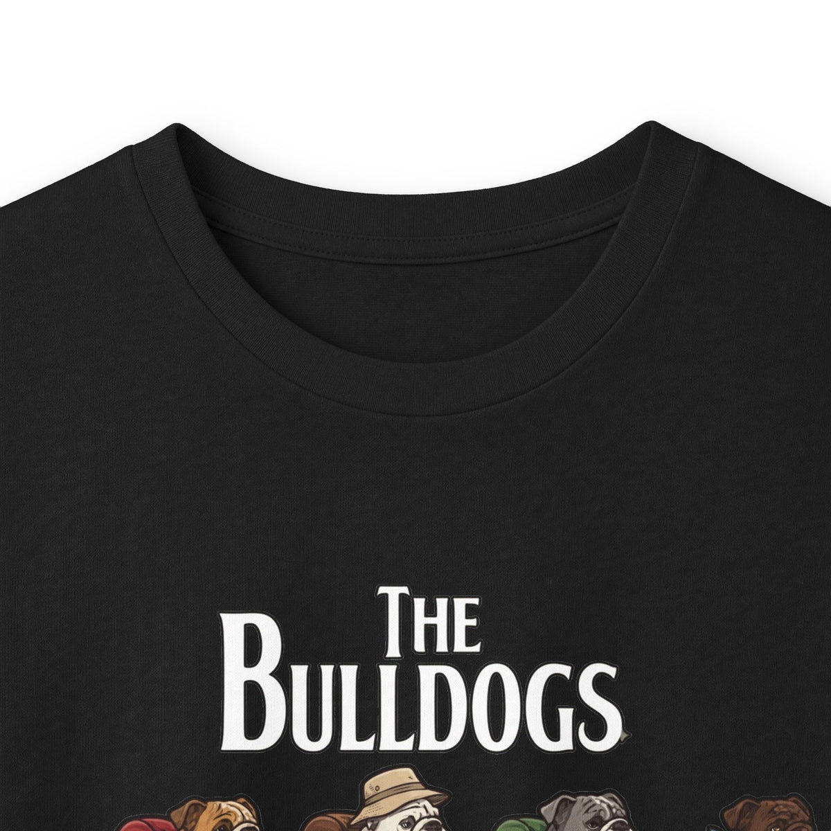 Bulldog Camp Club Campfire Coffee Back Print Long Sleeve T-Shirt