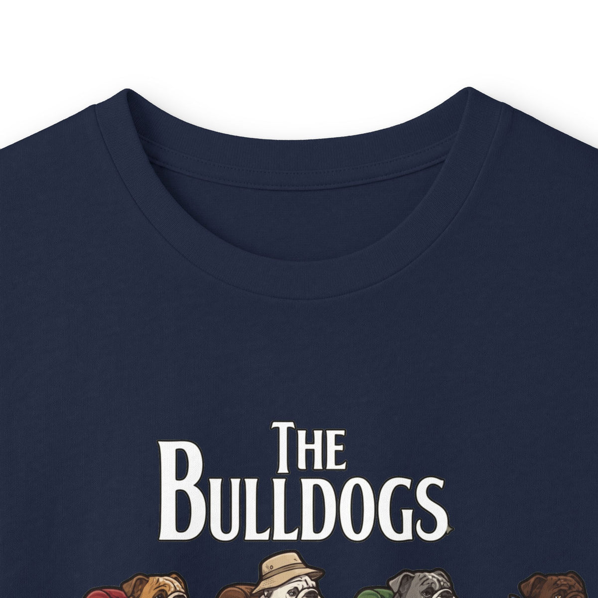 Bulldog Camp Club Campfire Coffee Back Print Long Sleeve T-Shirt