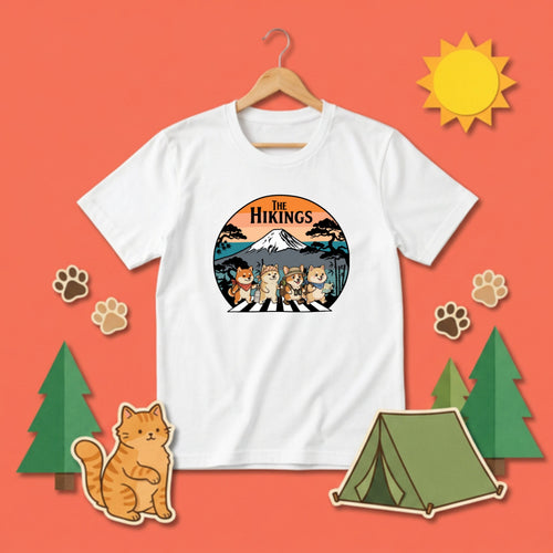 Hiking Dog Mount Fuji Trail T-Shirt