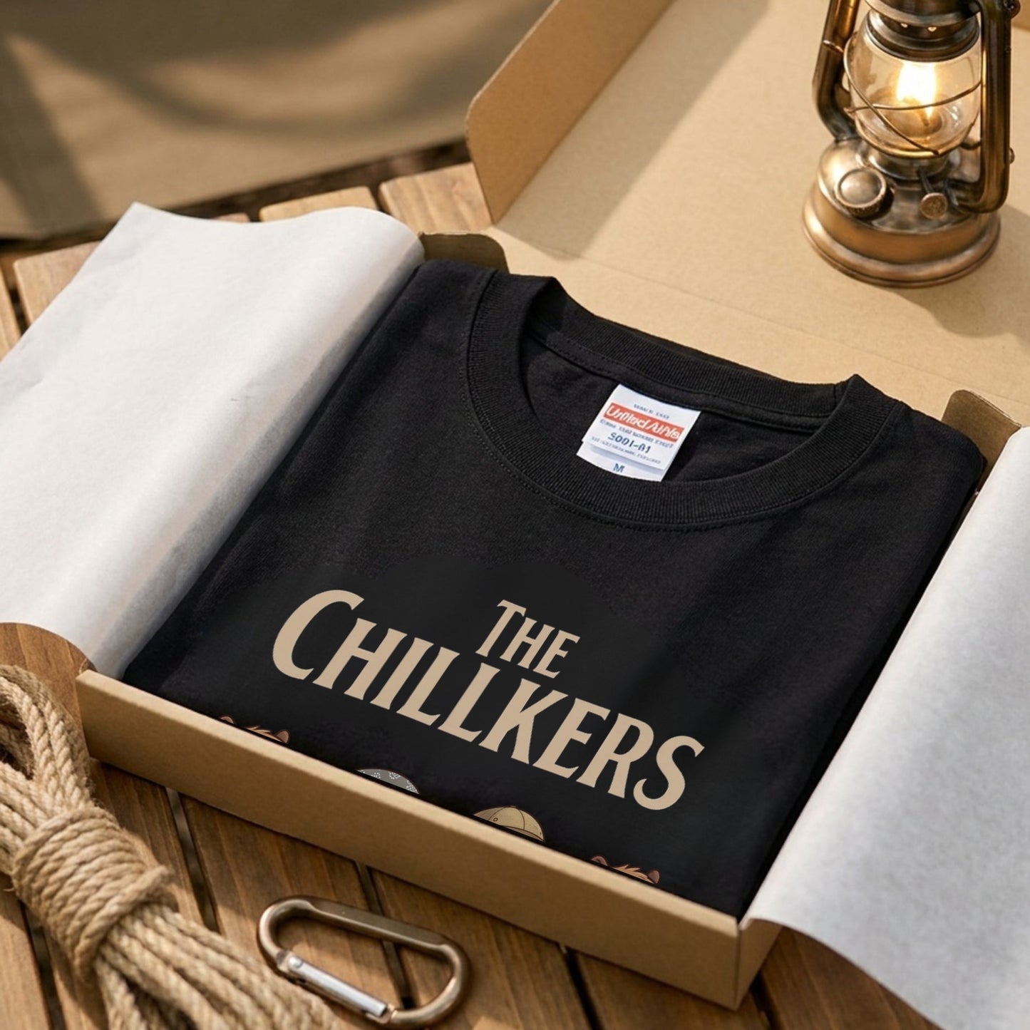 THE CHILLKERS | 横断歩道 ゆるかわ カピバラ キャンプ パロディTシャツ【カピバラ好き・アウトドア・ギフトに最適】