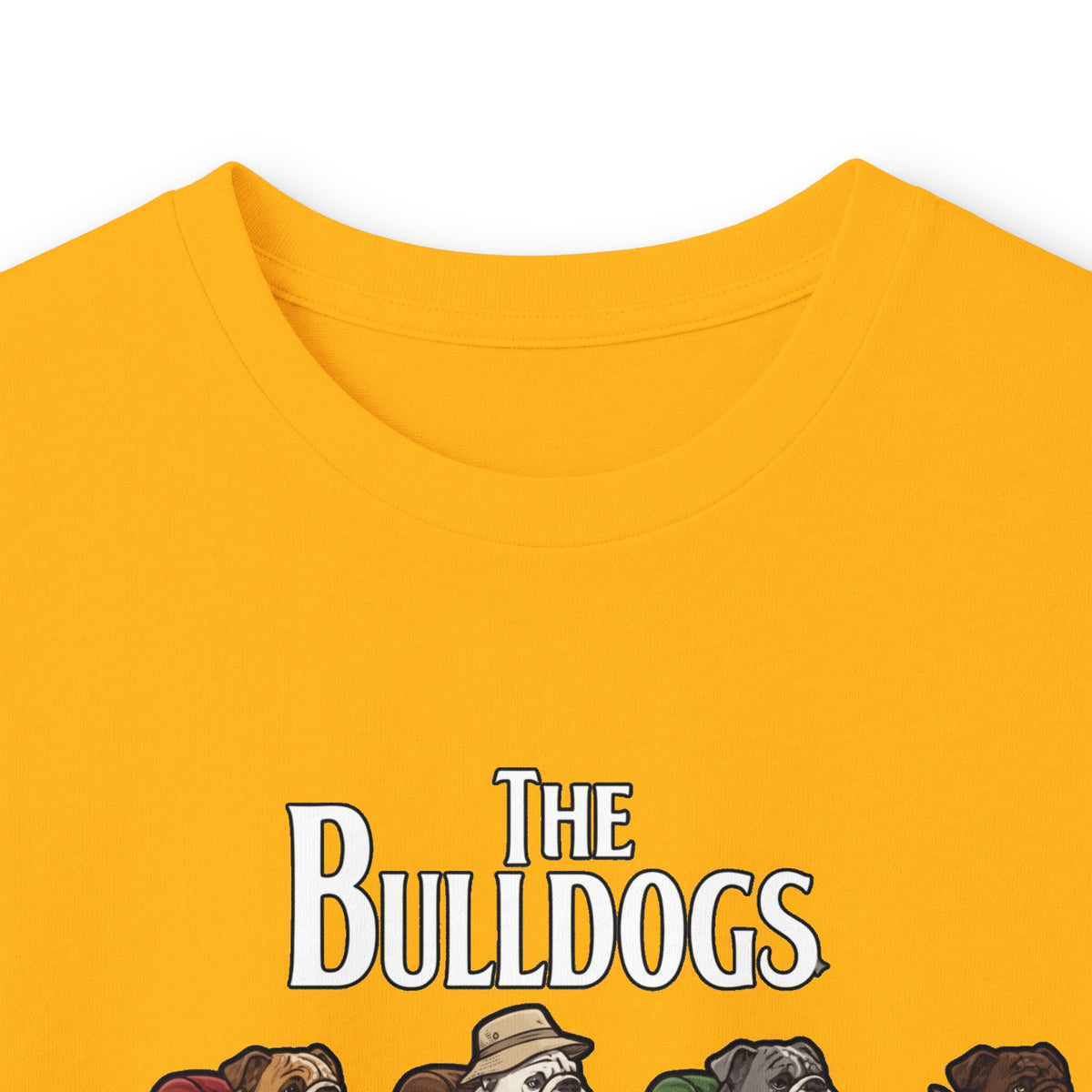 Bulldog Camp Club Campfire Coffee Back Print Long Sleeve T-Shirt