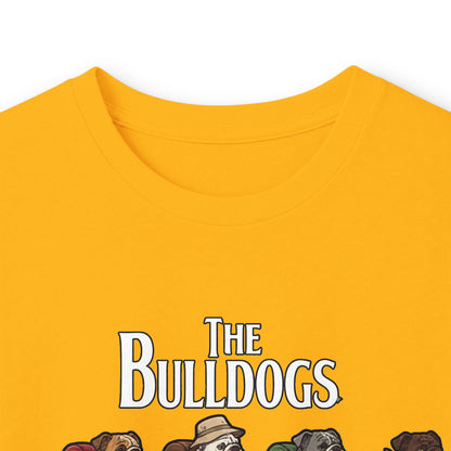 Bulldog Camp Club Campfire Coffee Back Print Long Sleeve T-Shirt