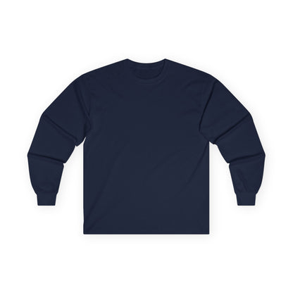 Bulldog Camp Club Campfire Coffee Back Print Long Sleeve T-Shirt