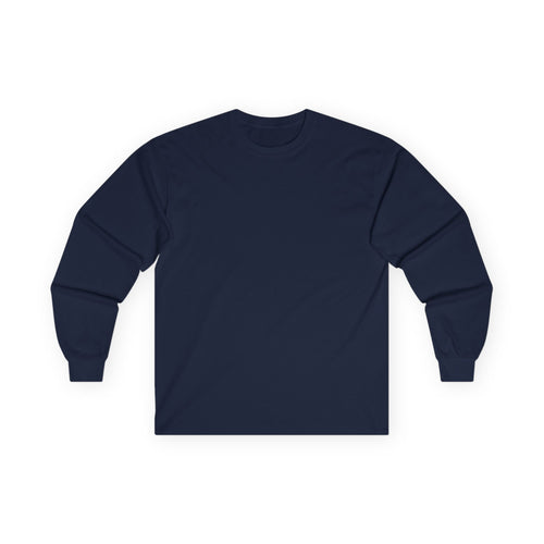 Bulldog Camp Club Campfire Coffee Back Print Long Sleeve T-Shirt