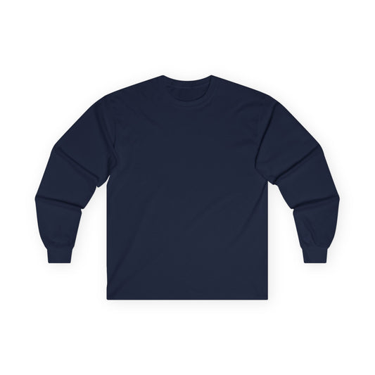 Bulldog Camp Club Campfire Coffee Back Print Long Sleeve T-Shirt