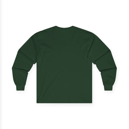 Bulldog Camp Club Campfire Coffee Back Print Long Sleeve T-Shirt