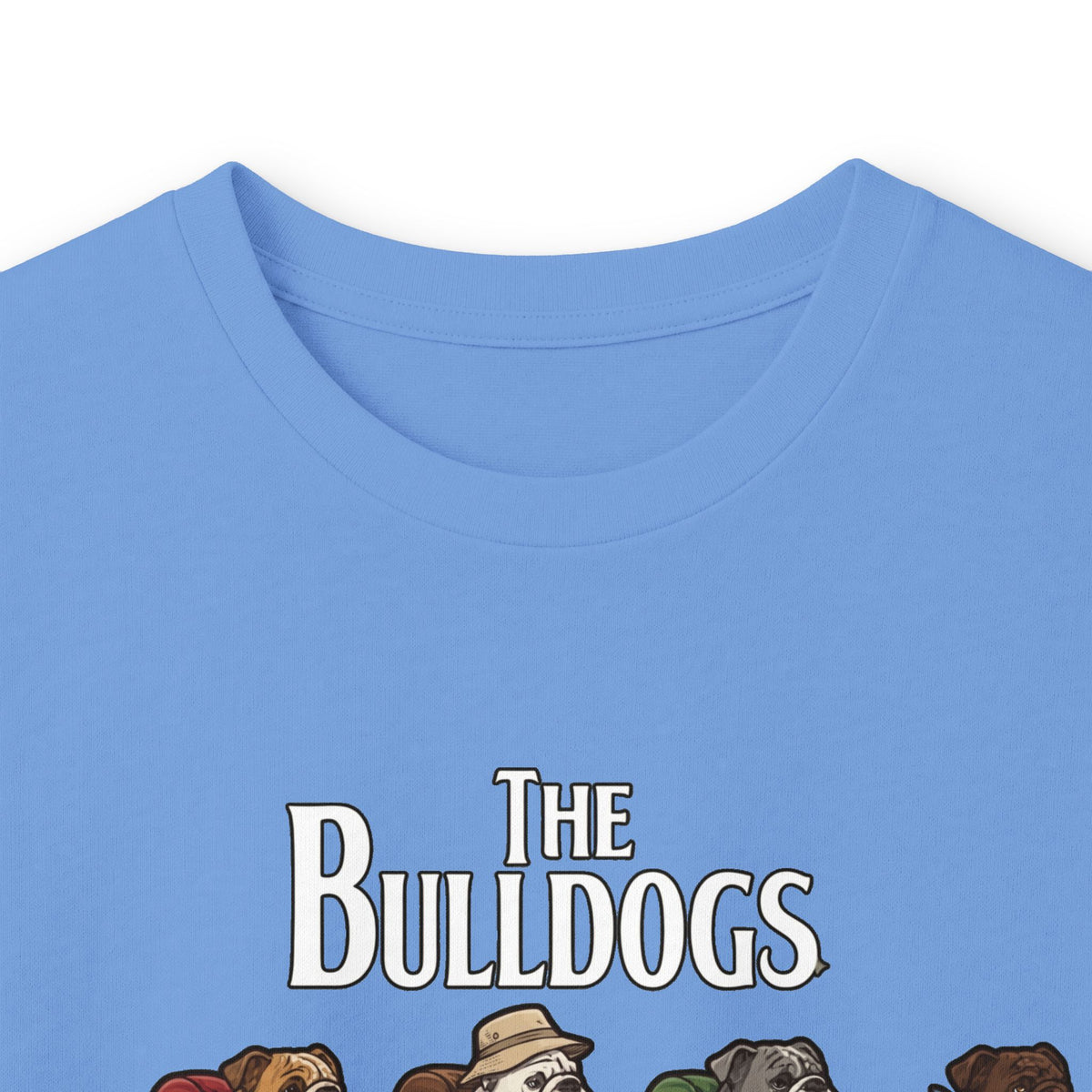 Bulldog Camp Club Campfire Coffee Back Print Long Sleeve T-Shirt