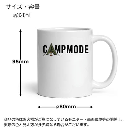 【CAMP LIFE】セラミックマグカップ | CAMPMODE