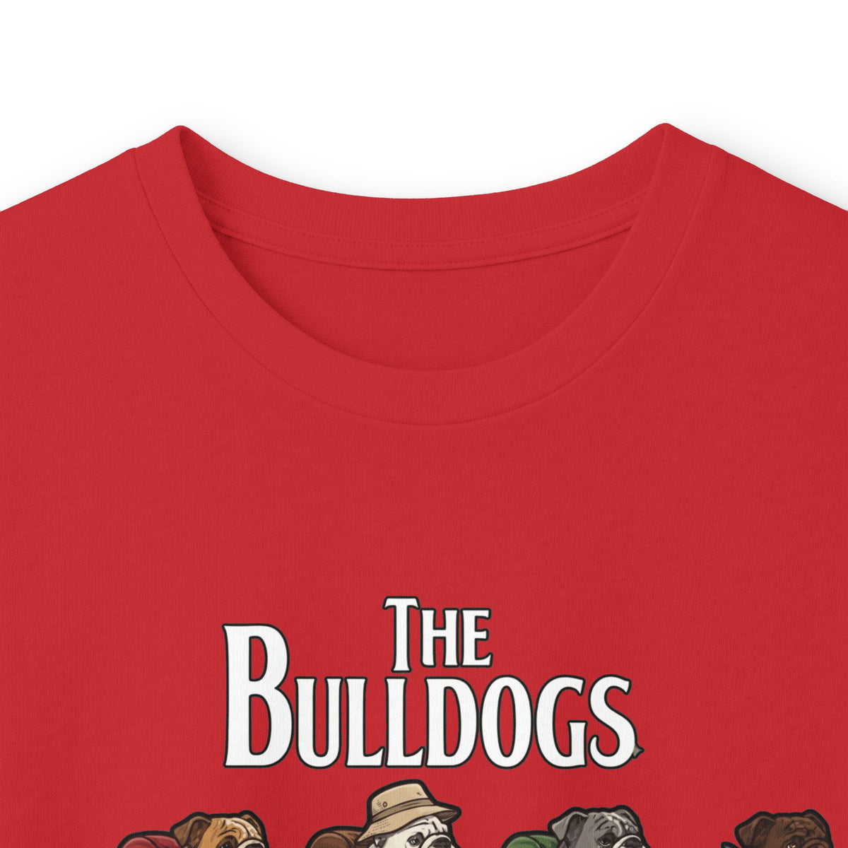 Bulldog Camp Club Campfire Coffee Back Print Long Sleeve T-Shirt
