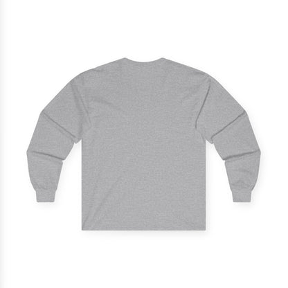 Bulldog Camp Club Campfire Coffee Back Print Long Sleeve T-Shirt