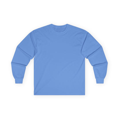 Bulldog Camp Club Campfire Coffee Back Print Long Sleeve T-Shirt