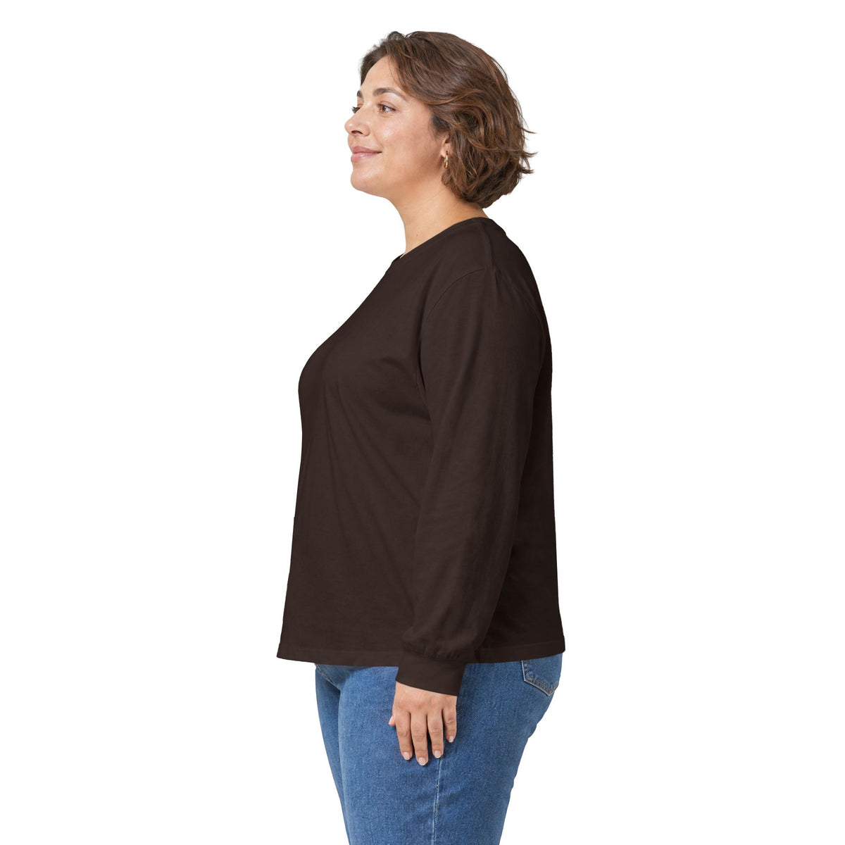 Bulldog Camp Club Campfire Coffee Back Print Long Sleeve T-Shirt