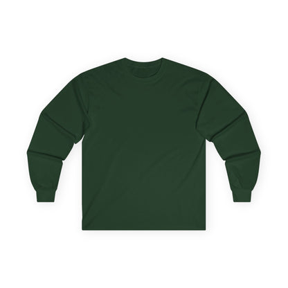 Bulldog Camp Club Campfire Coffee Back Print Long Sleeve T-Shirt