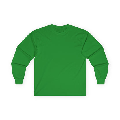 Bulldog Camp Club Campfire Coffee Back Print Long Sleeve T-Shirt