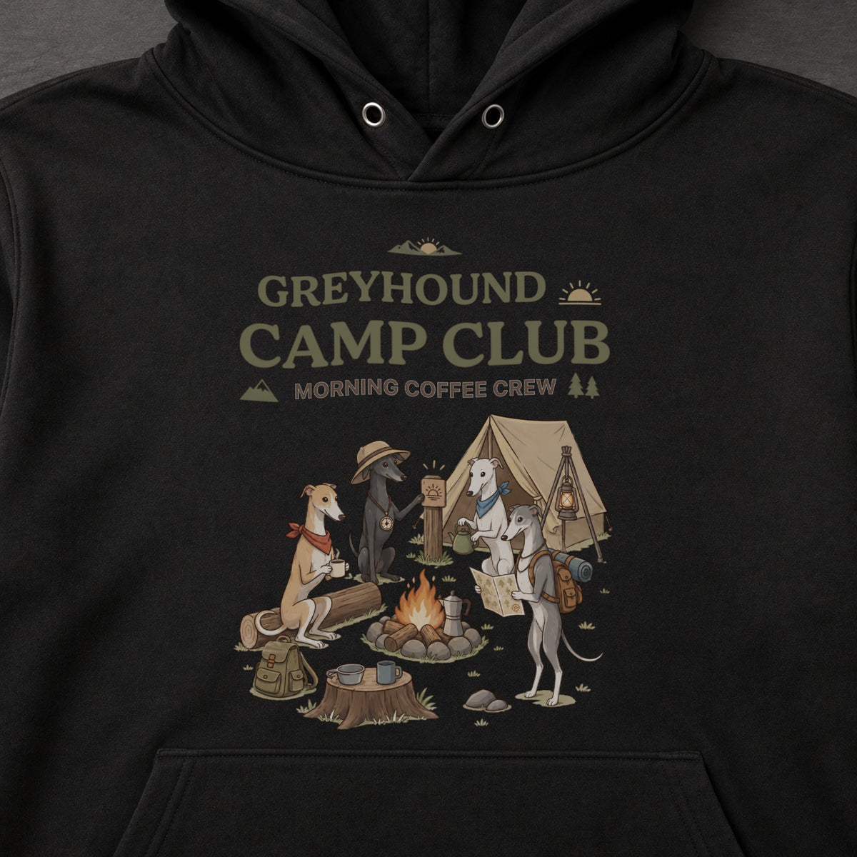 GREYHOUND CAMP CLUB グレイハウンド キャンプパーカー