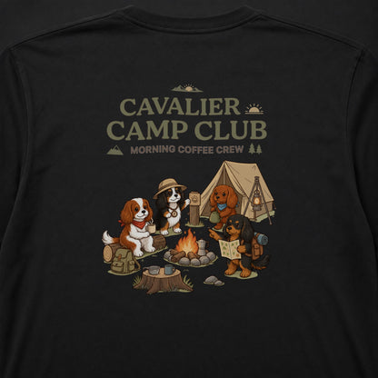 CAVALIER CAMP CLUB キャバリア キャンプ バックプリント長袖Tシャツ