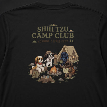 SHIH TZU CAMP CLUB シーズー ロングスリーブTシャツ ｜バックプリント